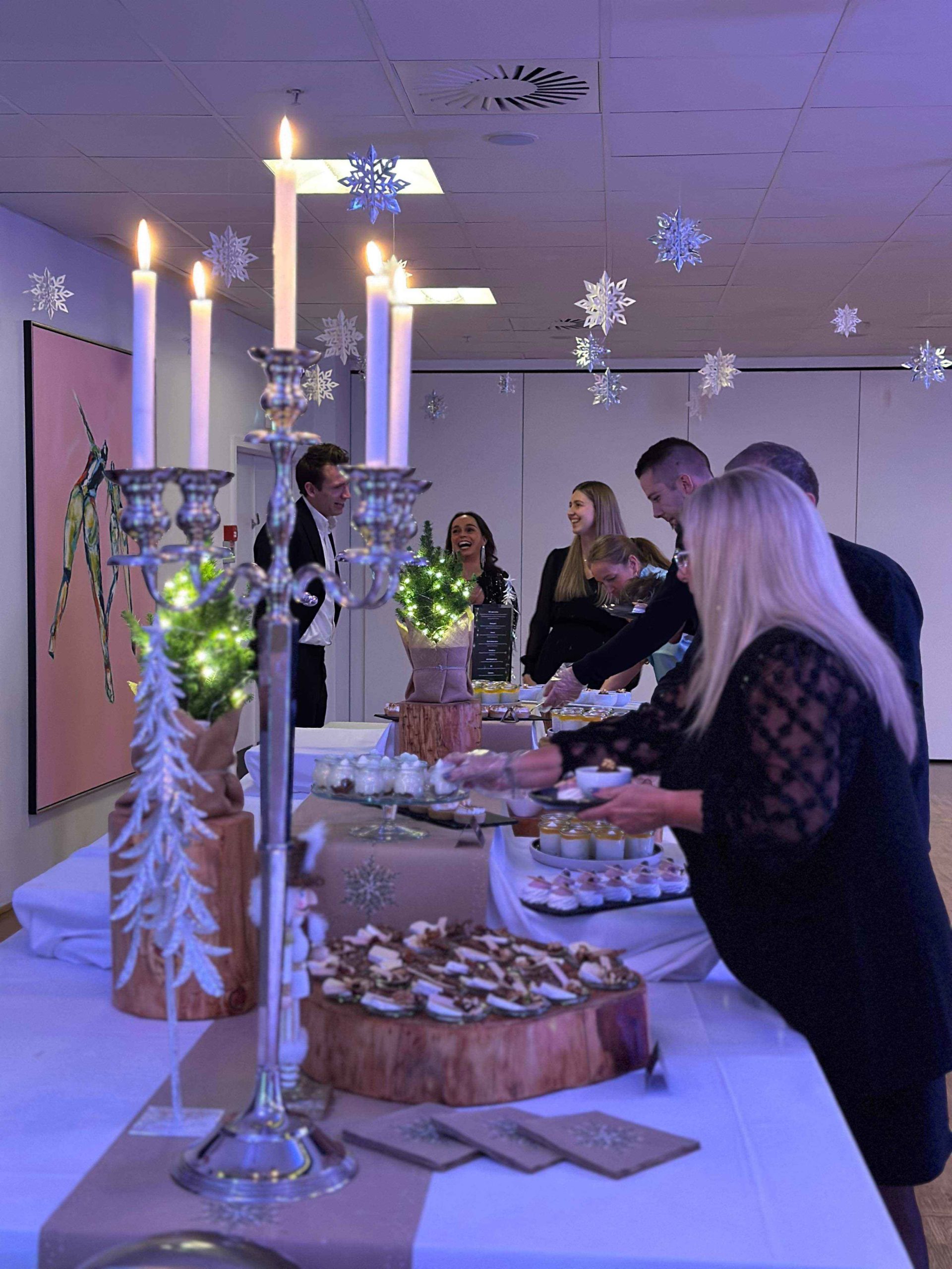 Julefrokost buffet i lokale