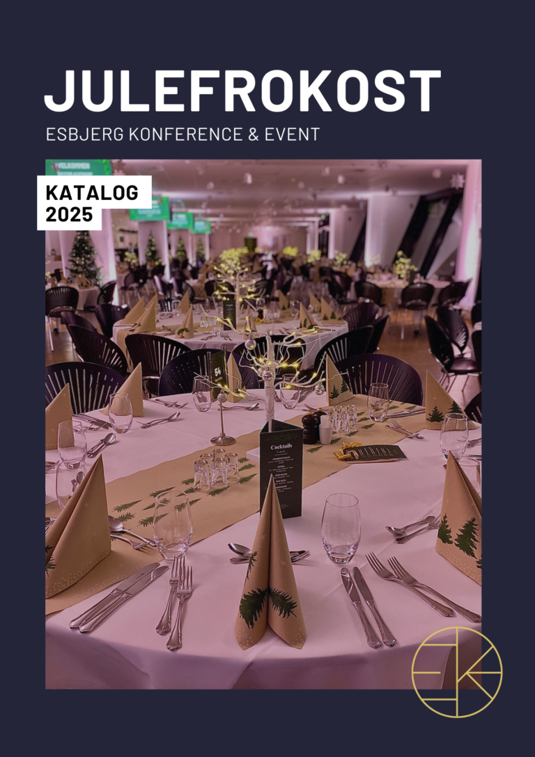 Forside til julefrokost katalog