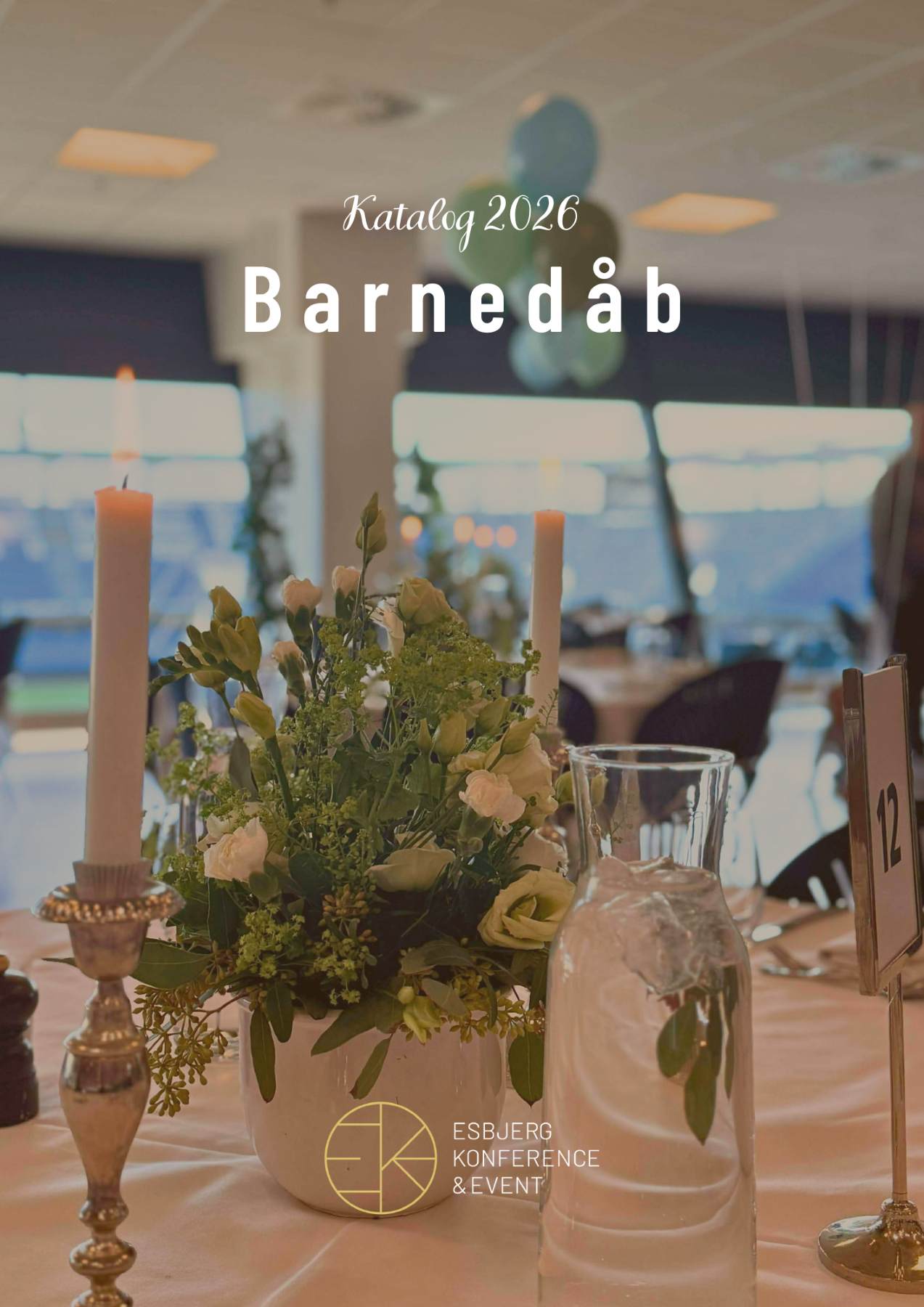 Barnedåbskatalog 2026 for Esbjerg Konference & Event