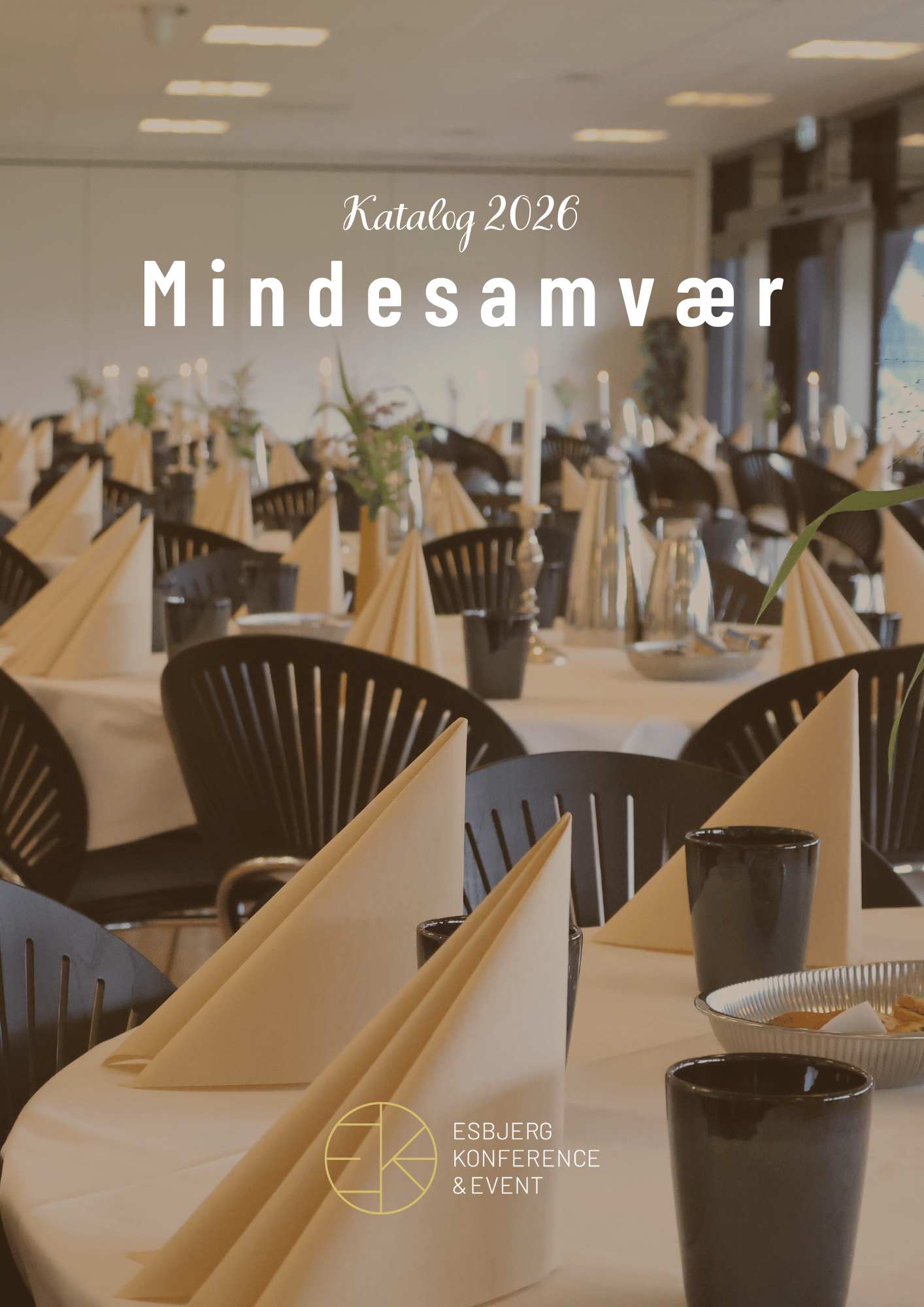 Forside til mindesamværskatalog 2026 Esbjerg Konference & Event