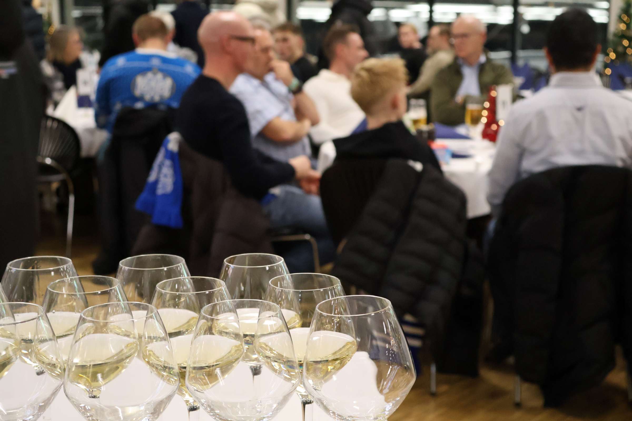 Gæster til VIP arrangement inden EfB - FCK pokalkamp december 2025