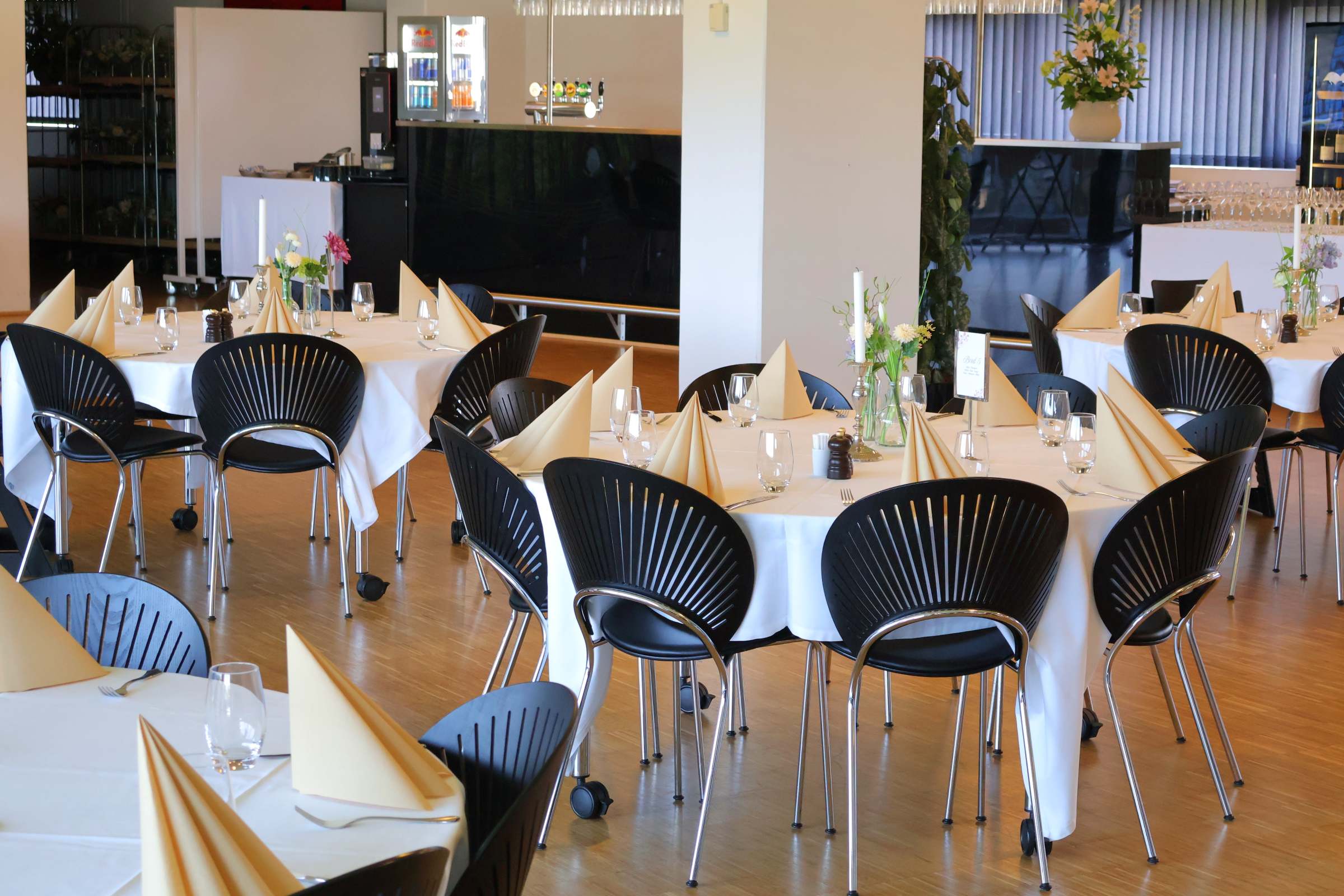 Barnedåb på Blue Water Arena med udsigt til stadion