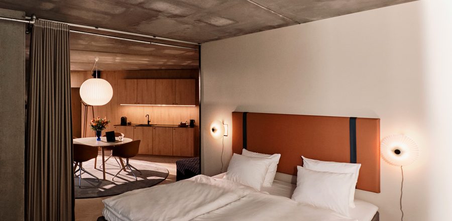 Overnatning på A Place To Hotel i Esbjerg efter arrangement hos Esbjerg Konference & Event.