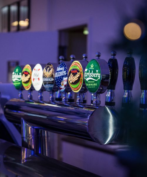 Til Den Store Julefrokost er der et bredt udvalg af drikkevarer.