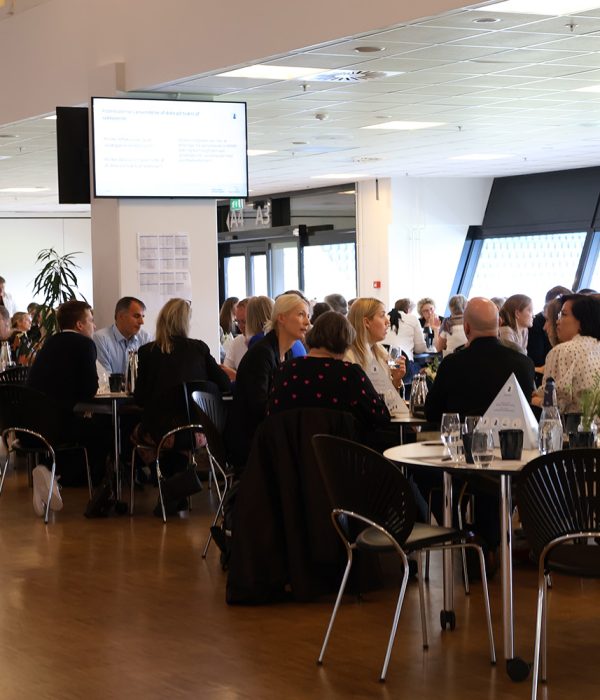 Konference i Carlsberg Loungen på Blue Water Arena